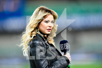 2021-02-27 - Diletta Leotta Italian television presenter - HELLAS VERONA VS JUVENTUS FC - ITALIAN SERIE A - SOCCER