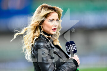 2021-02-27 - Diletta Leotta Italian television presenter - HELLAS VERONA VS JUVENTUS FC - ITALIAN SERIE A - SOCCER