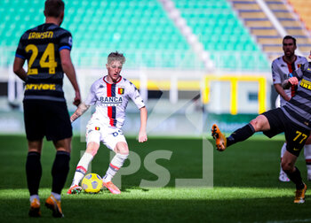 2021-02-28 - Nicolò Rovella of Genoa CFC in action - FC INTERNAZIONALE VS GENOA CFC - ITALIAN SERIE A - SOCCER