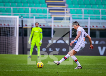 2021-02-28 - Ivan Radovanovic of Genoa CFC in action - FC INTERNAZIONALE VS GENOA CFC - ITALIAN SERIE A - SOCCER