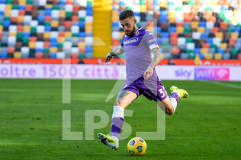 2021-02-28 - Cristiano Biraghi (Fiorentina) portrait - UDINESE CALCIO VS ACF FIORENTINA - ITALIAN SERIE A - SOCCER