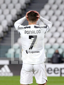 2021-03-02 - Cristiano Ronaldo (Juventus FC) disappointed - JUVENTUS FC VS SPEZIA CALCIO - ITALIAN SERIE A - SOCCER