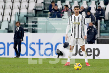 2021-03-02 - Cristiano Ronaldo (Juventus FC) and Andrea Pirlo (Coach Juventus FC) - JUVENTUS FC VS SPEZIA CALCIO - ITALIAN SERIE A - SOCCER