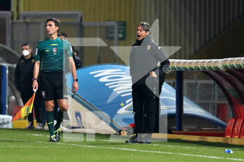 2021-03-03 - Coach Filippo Inzaghi (Benevento Calcio) - BENEVENTO CALCIO VS HELLAS VERONA - ITALIAN SERIE A - SOCCER