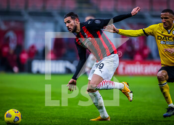 2021-03-03 - Franck Kessie of AC Milan in action - AC MILAN VS UDINESE CALCIO - ITALIAN SERIE A - SOCCER