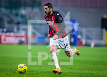 2021-03-03 - Theo Hernandez of AC Milan in action - AC MILAN VS UDINESE CALCIO - ITALIAN SERIE A - SOCCER