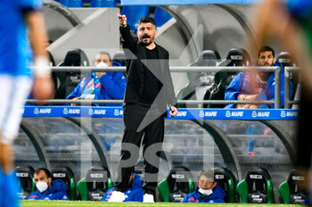 2021-03-03 - Gennaro Gattuso (Coach SSC Napoli) - US SASSUOLO VS SSC NAPOLI - ITALIAN SERIE A - SOCCER