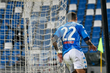 2021-03-03 - Giovanni Di Lorenzo (SSC Napoli) esulta per il gol del 2-2 - US SASSUOLO VS SSC NAPOLI - ITALIAN SERIE A - SOCCER