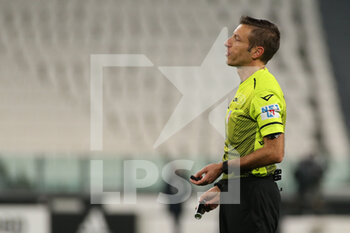 2021-03-06 - Davide Massa, referee of the match - JUVENTUS FC VS SS LAZIO  - ITALIAN SERIE A - SOCCER