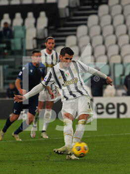 2021-03-06 - Alvaro Morata (Juventus FC) scores the penalty - JUVENTUS FC VS SS LAZIO  - ITALIAN SERIE A - SOCCER