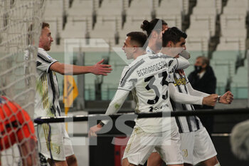 2021-03-06 - Alvaro Morata (Juventus FC) celebrates the goal of 3-1 - JUVENTUS FC VS SS LAZIO  - ITALIAN SERIE A - SOCCER