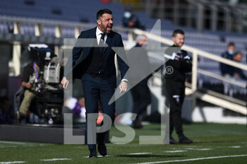 2021-03-07 - Roberto D'Aversa allenatore Parma Calcio  - ACF FIORENTINA VS PARMA CALCIO - ITALIAN SERIE A - SOCCER