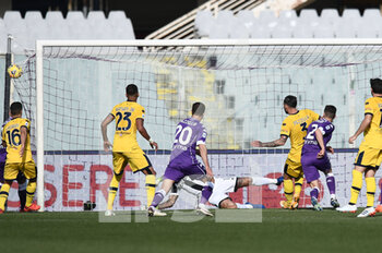 2021-03-07 -  Lucas Martinez Quarta (ACF Fiorentina) segna il gol dell'1-0 - ACF FIORENTINA VS PARMA CALCIO - ITALIAN SERIE A - SOCCER