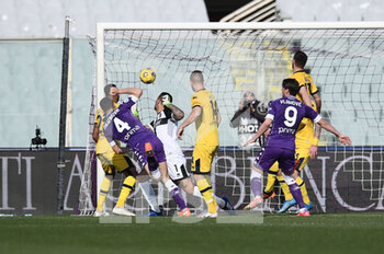 2021-03-07 - Nikola Milenkovic (ACF Fiorentina) segna il gol del 2-1 - ACF FIORENTINA VS PARMA CALCIO - ITALIAN SERIE A - SOCCER