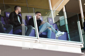 2021-03-07 - Franck Ribery (ACF Fiorentina) in tribuna - ACF FIORENTINA VS PARMA CALCIO - ITALIAN SERIE A - SOCCER