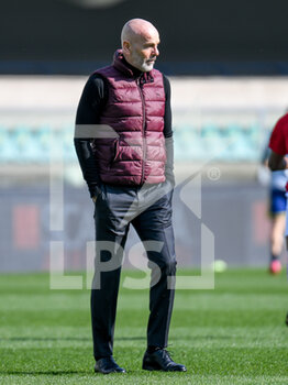 2021-03-07 - Stefano Pioli (Coach AC Milan) - HELLAS VERONA VS AC MILAN - ITALIAN SERIE A - SOCCER