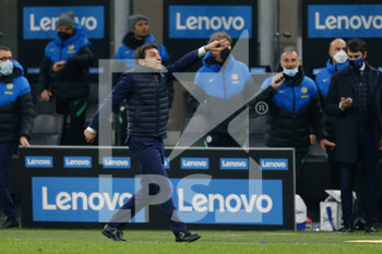 2021-03-08 - Antonio Conte (FC Internazionale) - FC INTERNAZIONALE VS ATALANTA BC - ITALIAN SERIE A - SOCCER