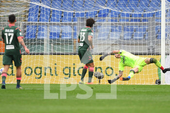 2021-03-12 - Serjei Milinkovic (Lazio) scores a goal - SS LAZIO VS FC CROTONE - ITALIAN SERIE A - SOCCER
