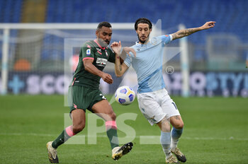 2021-03-12 - Luis Alberto of Lazio in action and Djdji - SS LAZIO VS FC CROTONE - ITALIAN SERIE A - SOCCER