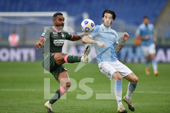 2021-03-12 - Luis Alberto of Lazio in action and Djdji - SS LAZIO VS FC CROTONE - ITALIAN SERIE A - SOCCER