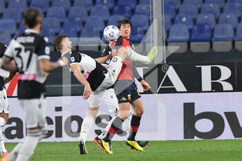2021-03-13 - LLORENTE FERNANDO Udinese), Eldor Shomurodov (Genoa) - GENOA CFC VS UDINESE CALCIO - ITALIAN SERIE A - SOCCER