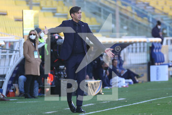 2021-03-14 - coach Paulo Fonseca (AS Roma) - PARMA CALCIO VS AS ROMA - ITALIAN SERIE A - SOCCER