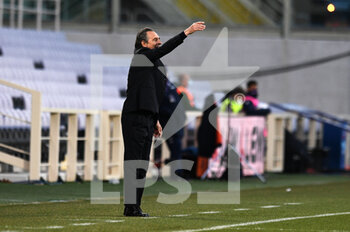 2021-03-21 - Cesere Prandelli coach of ACF Fiorentina gestures - ACF FIORENTINA VS AC MILAN - ITALIAN SERIE A - SOCCER