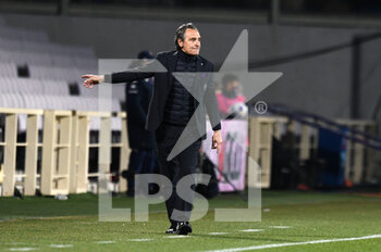 2021-03-21 - Cesera Prandelli coach of ACF Fiorentina gestures - ACF FIORENTINA VS AC MILAN - ITALIAN SERIE A - SOCCER