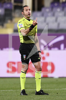 2021-03-21 - Marco Guida referee during the match - ACF FIORENTINA VS AC MILAN - ITALIAN SERIE A - SOCCER