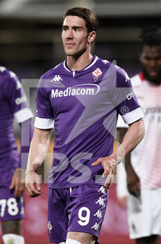 2021-03-21 - Dusan Vlahovic (ACF Fiorentina) - ACF FIORENTINA VS AC MILAN - ITALIAN SERIE A - SOCCER