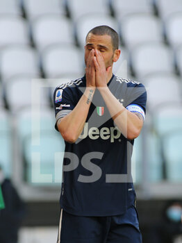 2021-03-21 - Leonardo Bonucci (Juventus FC) disappointed - JUVENTUS FC VS BENEVENTO CALCIO - ITALIAN SERIE A - SOCCER