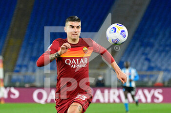 2021-03-21 - Gianluca Mancini of AS Roma seen in action - AS ROMA VS SSC NAPOLI - ITALIAN SERIE A - SOCCER