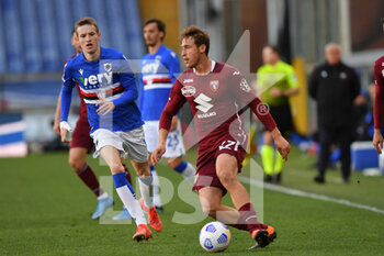 2021-03-21 - JAKUB JANKTO (Sampdoria), Mergim Vojvoda (Torino) - UC SAMPDORIA VS TORINO FC - ITALIAN SERIE A - SOCCER
