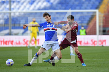 2021-03-21 - ALBIN EKDAL (Sampdoria), Tomas Rincon (Torino) - UC SAMPDORIA VS TORINO FC - ITALIAN SERIE A - SOCCER