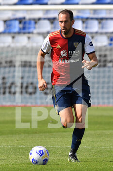 2021-04-03 - Diego Godin of Cagliari Calcio - CAGLIARI VS VERONA - ITALIAN SERIE A - SOCCER