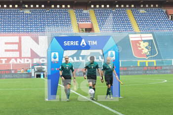 2021-04-03 - The Referee of the match Fabio Maresca of Napoli - GENOA CFC VS ACF FIORENTINA - ITALIAN SERIE A - SOCCER
