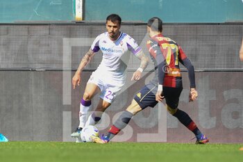 2021-04-03 - Lorenzo VENUTI (Fiorentina), Davide Zappacosta (Genoa) - GENOA CFC VS ACF FIORENTINA - ITALIAN SERIE A - SOCCER