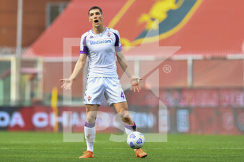 2021-04-03 - Nikola MILENKOVIC (Fiorentina) - GENOA CFC VS ACF FIORENTINA - ITALIAN SERIE A - SOCCER
