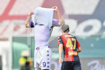 2021-04-03 - Dusan VLAHOVIC (Fiorentina), disappointment - GENOA CFC VS ACF FIORENTINA - ITALIAN SERIE A - SOCCER