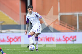 2021-04-03 - Erick PULGAR (Fiorentina) - GENOA CFC VS ACF FIORENTINA - ITALIAN SERIE A - SOCCER