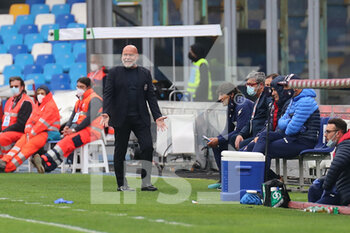 2021-04-03 - Coach Serse Cosmi (Crotone FC) - SSC NAPOLI VS FC CROTONE - ITALIAN SERIE A - SOCCER
