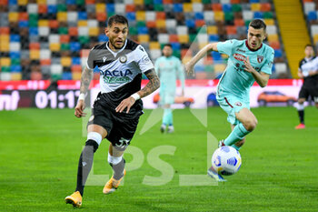 2021-04-10 - Roberto Pereyra (Udinese) in action - UDINESE CALCIO VS TORINO FC - ITALIAN SERIE A - SOCCER