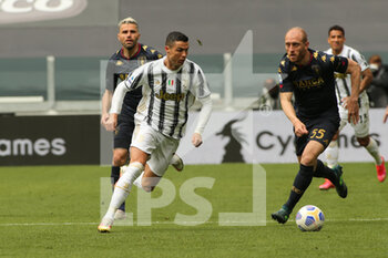 2021-04-11 - Cristiano Ronaldo (Juventus FC) vs Andrea Masiello (Genoa CFC) - JUVENTUS FC VS GENOA CFC - ITALIAN SERIE A - SOCCER