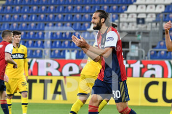 2021-04-17 - Leonardo Pavoletti of Cagliari Calcio - CAGLIARI VS PARMA - ITALIAN SERIE A - SOCCER