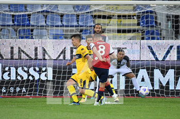2021-04-17 - Razvan Marin of Cagliari Calcio, Goal - CAGLIARI VS PARMA - ITALIAN SERIE A - SOCCER