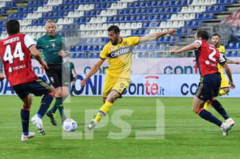 2021-04-17 - Graziano Pelle' of Parma Calcio - CAGLIARI VS PARMA - ITALIAN SERIE A - SOCCER