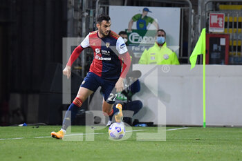 2021-04-17 - Charalampos Lykogiannis of Cagliari Calcio - CAGLIARI VS PARMA - ITALIAN SERIE A - SOCCER