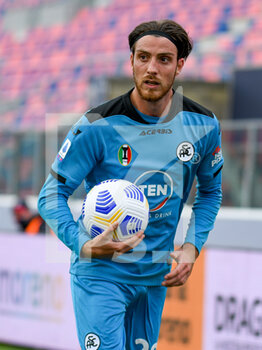 2021-04-18 - Simone Bastoni (Spezia) - BOLOGNA FC VS SPEZIA CALCIO - ITALIAN SERIE A - SOCCER