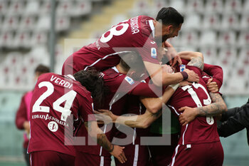 2021-04-18 - Torino FC celebrates the goal - TORINO FC VS AS ROMA - ITALIAN SERIE A - SOCCER