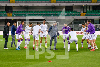 2021-04-20 - ACF Fiorentina warmup - HELLAS VERONA VS ACF FIORENTINA - ITALIAN SERIE A - SOCCER